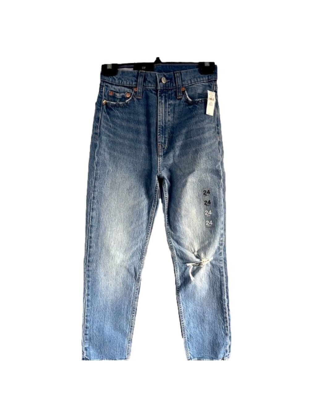 HOST PICK 💕NWT Gap cheeky straight sky high jeans size 24-00